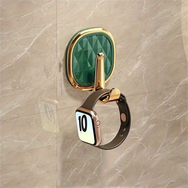 No-Drilling Self-Adhesive Hooks for Backpacks, Kitchen, Bathroom, Key Rings & Clothes | Strong Hold, Seamless Design, Utility Hooks
