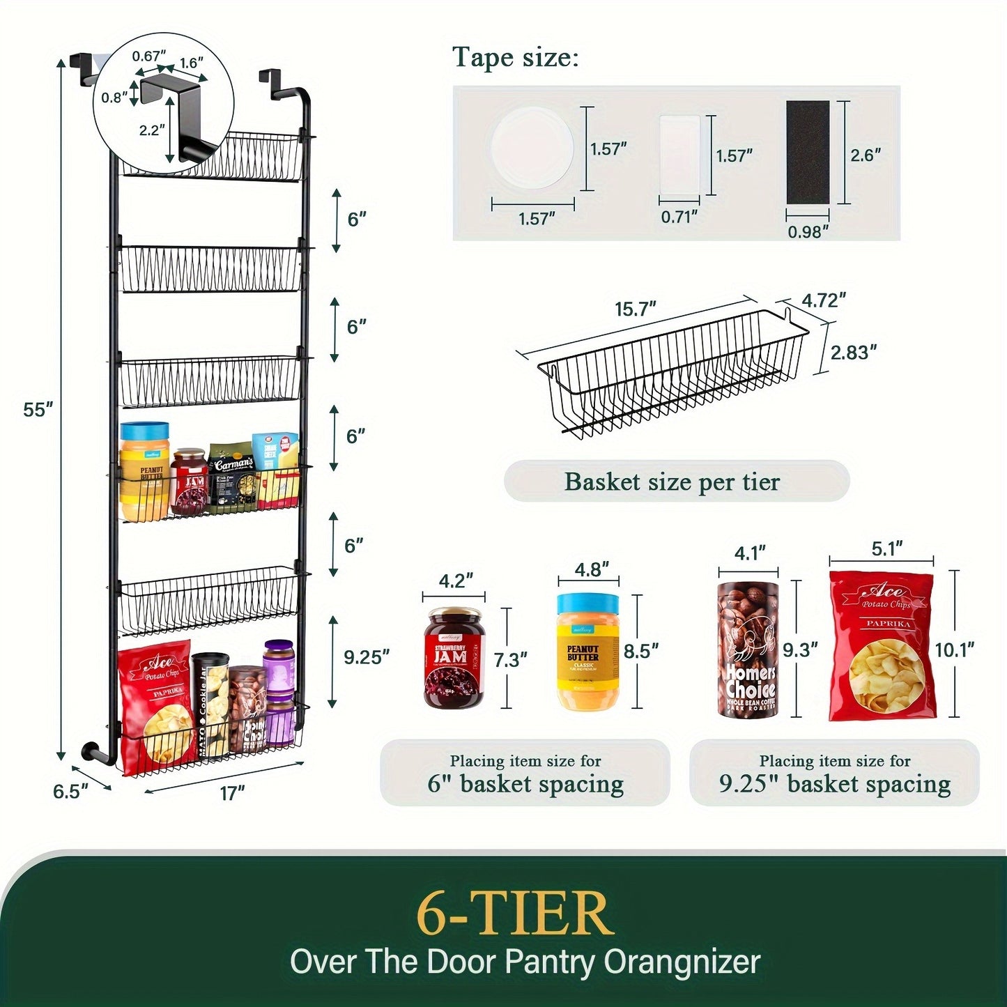 Over-the-Door Pantry Organizer: Maximize Space and Keep Your Pantry Tidy