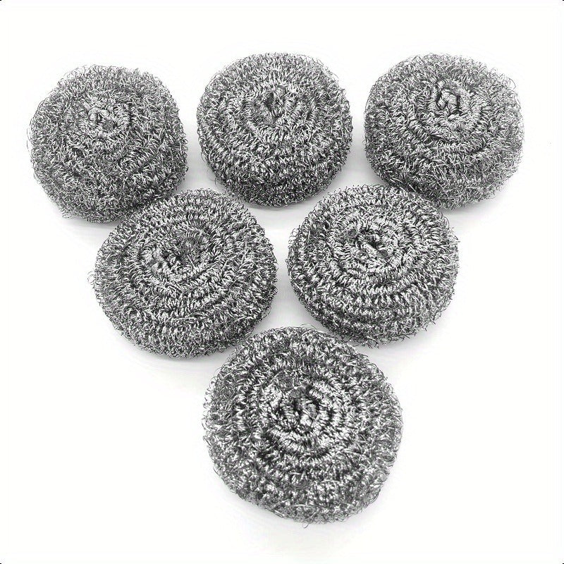 Stainless Steel Wool Scrubber Scrubbing Scouring Pad Steel Wool Scrubber for Kitchens Bathroom and More