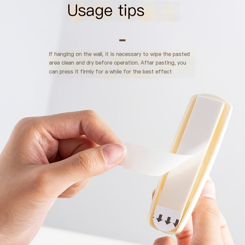 Large Practical Hook, Can Hold 11 Pounds (about 5 Kilograms), 10 Hooks and 16 Instruction Strips, No Damage Hanging Wall Hook with Adhesive Strip, No Tools Required to Glue Hook for Christmas Decoration