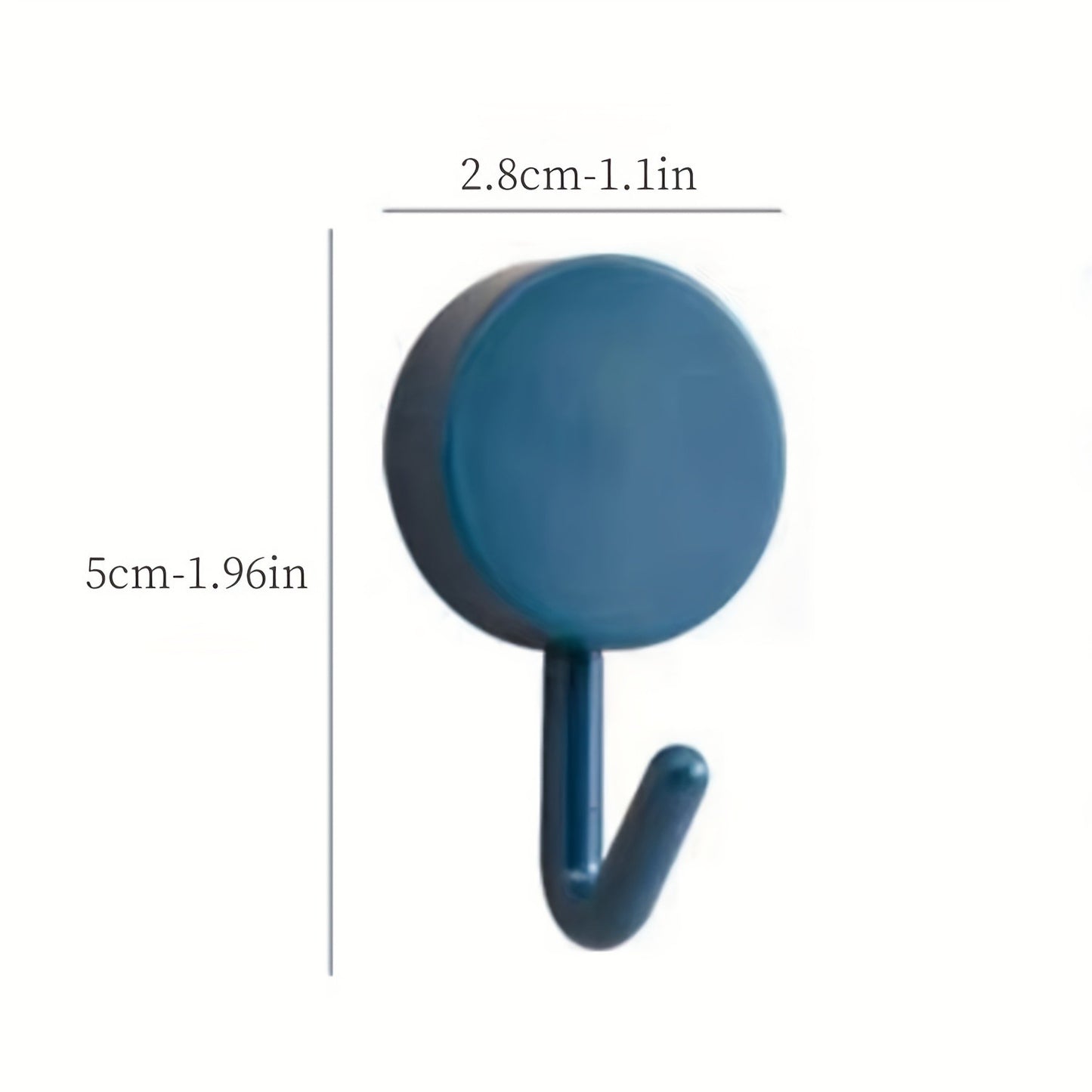 Self-Adhesive Wall Hooks - Convenient Wall Hooks For Home Storage - No Drilling Required For Hanging Coats, Bags, Towels And More Organizing Accessories With Strong Adhesive And Reusable Design
