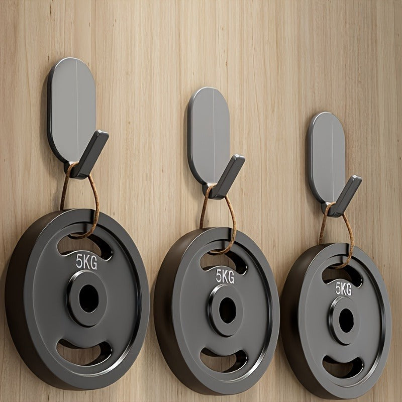 super heavy metal bonding hooks, no drilling required, suitable for bathrooms, toilets, kitchens, bedrooms, drill-free wall hooks, multi-functional hooks, can hang clothes, towels, bathrobes, bathroom supplies