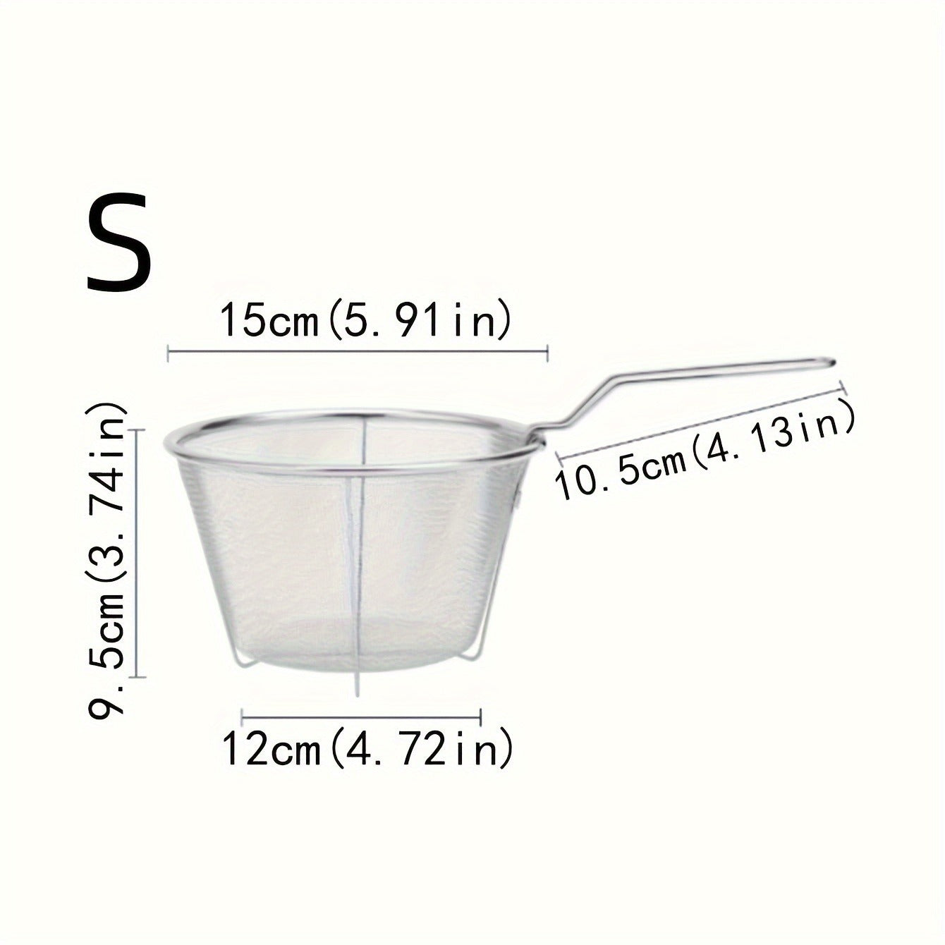 Stainless Steel Foldable Colander - Multifunctional Kitchen Tool For Draining, Filtering, And Straining