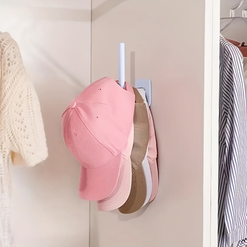 Multifunctional Bathroom Towel Hook, Punch-free Coat Hook, Door And Porch Storage Hook, Utility Hooks3pcs Plastic Hat Storage Hook, Multifunctional Bathroom Towel Hook, Punch-free Coat Hook, Door And Porch Storage Hook, Utility Hooks