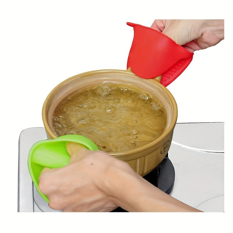4 Pack mini heat-resistant and heat-insulating pads, suitable for the kitchen. Not applicable to high-temperature metals.