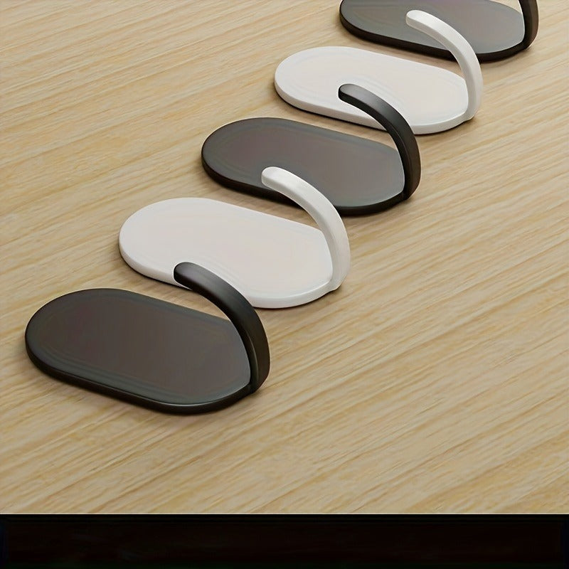 Install Stainless Steel Wall Hooks for Hanging 33 lbs (Max) Heavy Duty Self Adhesive Key Hooks Adhesive Hooks for Bathroom, Shower, Outdoor Kitchen, Door, Home Hooks