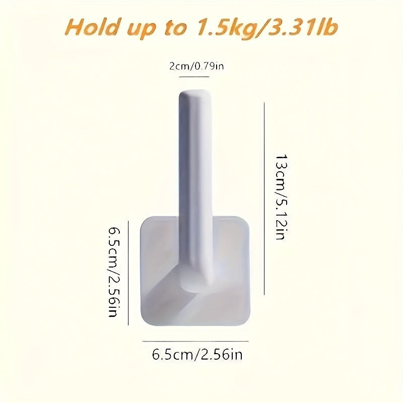 Multifunctional Bathroom Towel Hook, Punch-free Coat Hook, Door And Porch Storage Hook, Utility Hooks3pcs Plastic Hat Storage Hook, Multifunctional Bathroom Towel Hook, Punch-free Coat Hook, Door And Porch Storage Hook, Utility Hooks