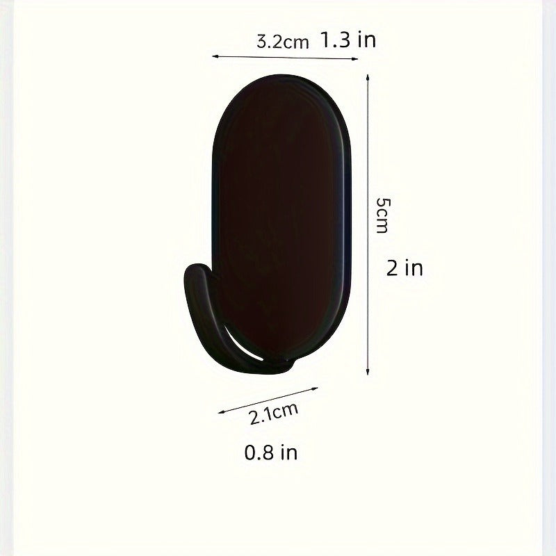 Install Stainless Steel Wall Hooks for Hanging 33 lbs (Max) Heavy Duty Self Adhesive Key Hooks Adhesive Hooks for Bathroom, Shower, Outdoor Kitchen, Door, Home Hooks