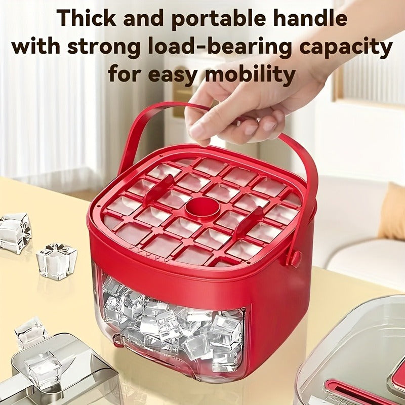 48 Oversized Refrigerators - Double Layer, Food-grade Plastic Storage Trays - Portable Design For Drinks, Tea And Coffee, A Must-have Gadget In The Kitchen.