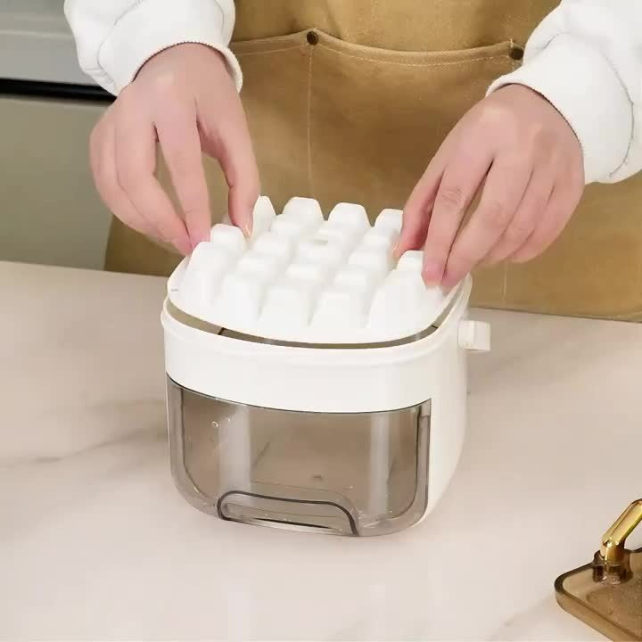 48 Oversized Refrigerators - Double Layer, Food-grade Plastic Storage Trays - Portable Design For Drinks, Tea And Coffee, A Must-have Gadget In The Kitchen.