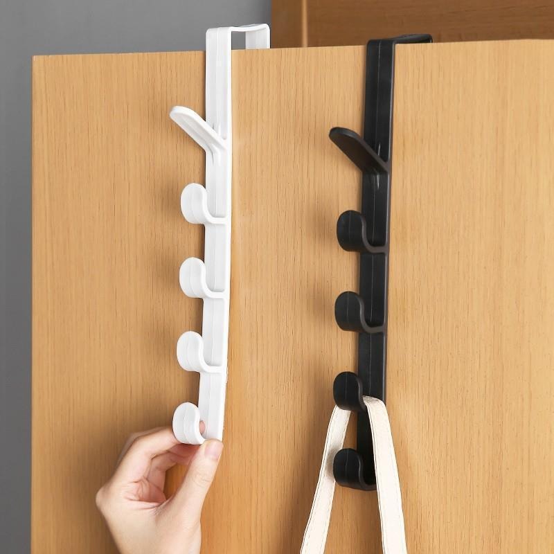 Over Door Hook Organizer - No Drilling Wall-mounted Hanger, Strong Hat Clothes Holder for Bedroom - For Home & Apartment -  Suitable for Entryway, Closet & Bathroom - Perfect Gift for Housewarming