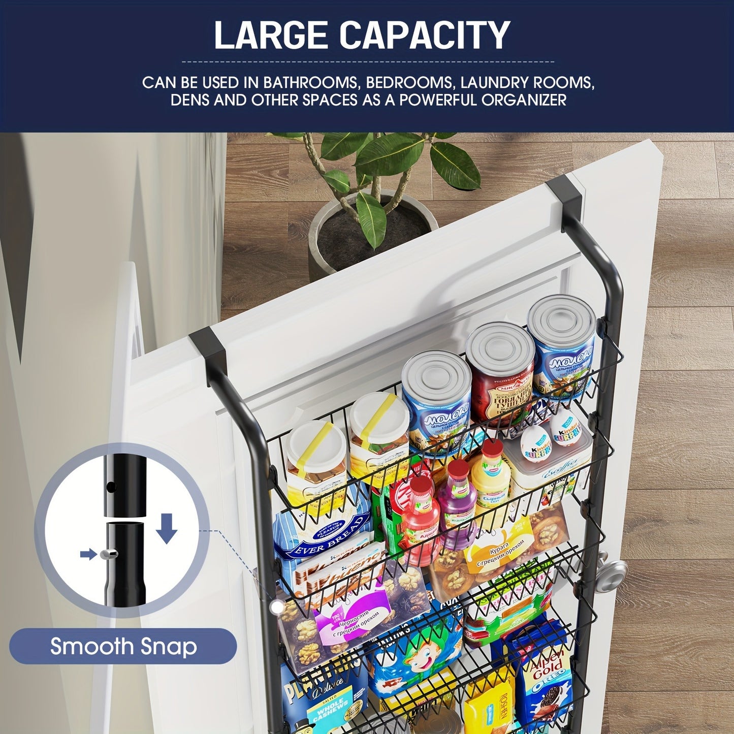Over-the-Door Pantry Organizer: Maximize Space and Keep Your Pantry Tidy