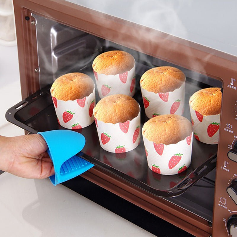4 Pack mini heat-resistant and heat-insulating pads, suitable for the kitchen. Not applicable to high-temperature metals.