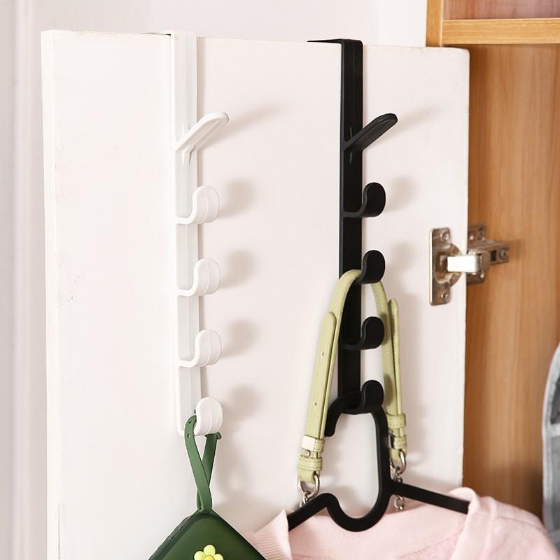 Over Door Hook Organizer - No Drilling Wall-mounted Hanger, Strong Hat Clothes Holder for Bedroom - For Home & Apartment -  Suitable for Entryway, Closet & Bathroom - Perfect Gift for Housewarming