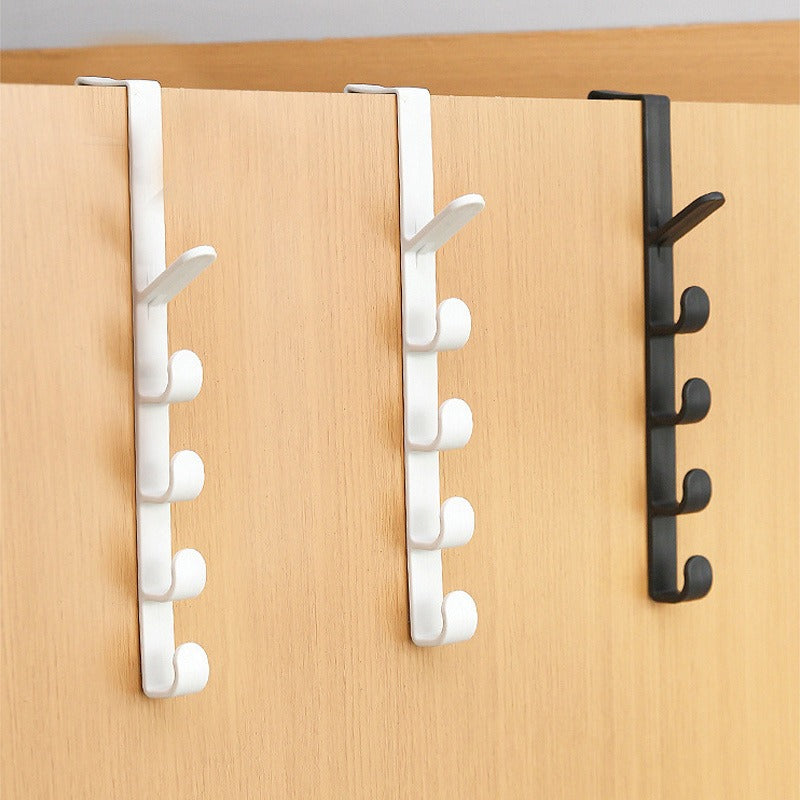 Over Door Hook Organizer - No Drilling Wall-mounted Hanger, Strong Hat Clothes Holder for Bedroom - For Home & Apartment -  Suitable for Entryway, Closet & Bathroom - Perfect Gift for Housewarming