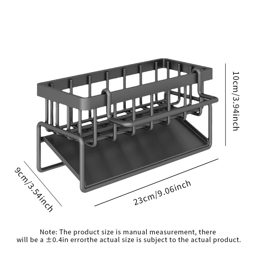 Multifunctional Kitchen & Bathroom Sink Organizer, Multifunctional Drainage Rack New Multi-Layer ABS Material Rag Organizer for Outdoor Storage Boxes, Cabinets, Shelves, Buy Kitchen Supplies for Your Family