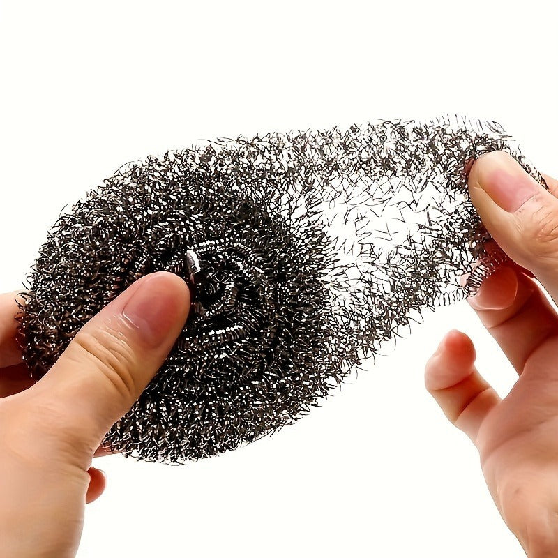 Small Stainless Steel Dishwashing Balls - Individually Packaged Dishwashing Balls for Kitchen and Bathroom Cleaning, Perfect for Pots, Pans, Stoves and Restaurants to Clean Dishes with Dishwashing Balls