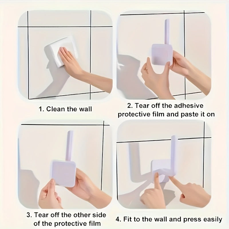 Multifunctional Bathroom Towel Hook, Punch-free Coat Hook, Door And Porch Storage Hook, Utility Hooks3pcs Plastic Hat Storage Hook, Multifunctional Bathroom Towel Hook, Punch-free Coat Hook, Door And Porch Storage Hook, Utility Hooks