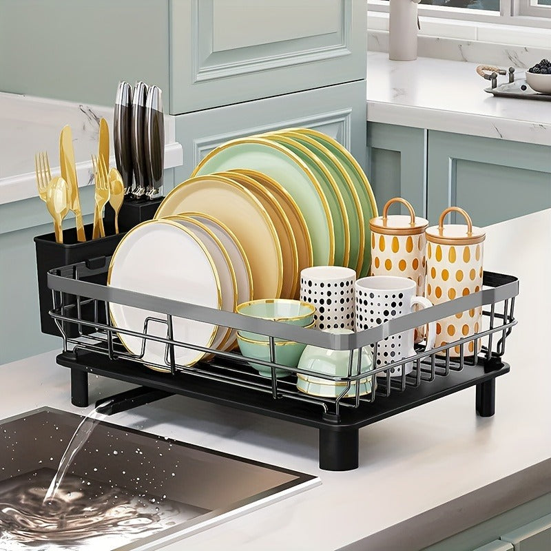 Kitchen Dish Rack - Space-saving, easy to use, compact, suitable for daily dishwashing